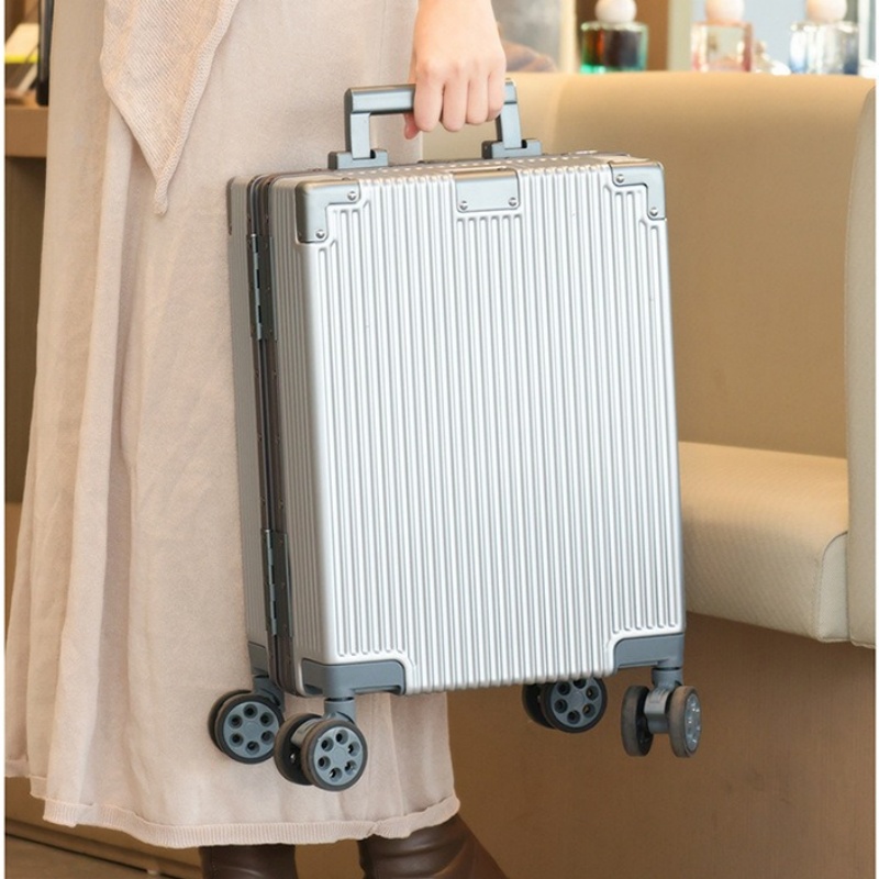 Aluminum Frame Carry On Luggage - Walizka podręczna 16 cali, mini, lekka,