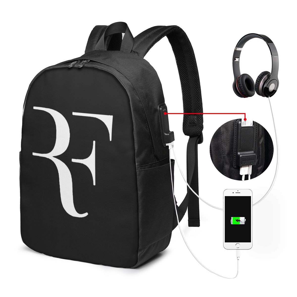 Travel Bags - Plecak Roger Federer, torba podróżna na
