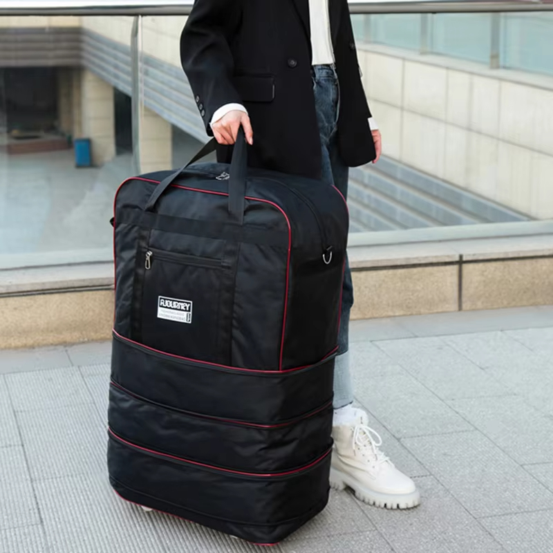 Foldable Rolling Luggage Bag - Składana, uniwersalna torba podróżna na kółkach,