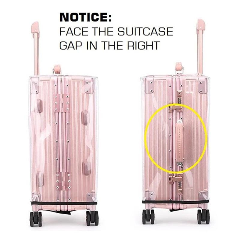 1 szt. Przezroczysta osłona na – Luggage Protective Cover Transparent recenzja i cena