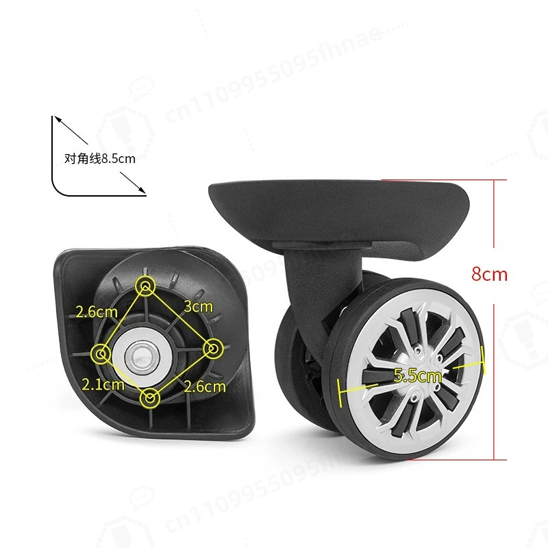 Zapasowe koło obrotowe do wali – Silent Replacement Luggage Wheels recenzja i cena