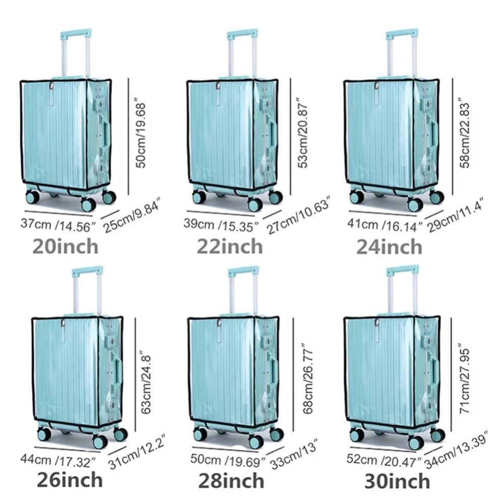 Nowa Przezroczysta Osłona na B – Luggage Protective Cover Transparent recenzja i cena