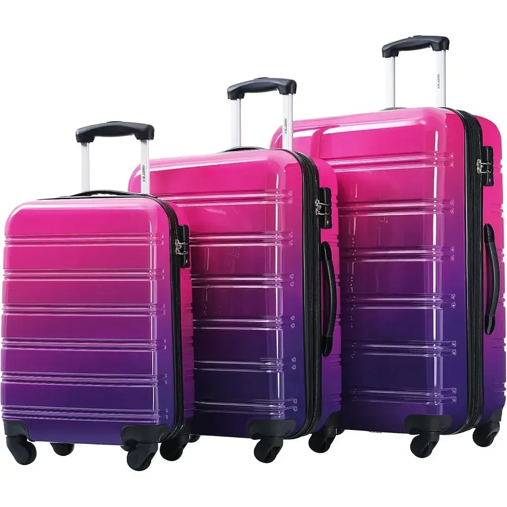 Zestaw trzech twardych walizek – Expandable Hard Shell Luggage Set recenzja i cena