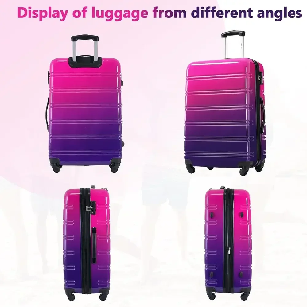 Zestaw trzech twardych walizek – Expandable Hard Shell Luggage Set recenzja i cena