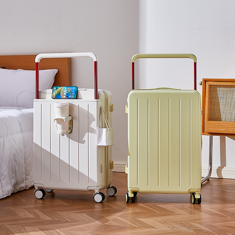 Walizka podróżna z szerokim uc – Spinner Wheel Rolling Suitcase 20 Inch recenzja i cena