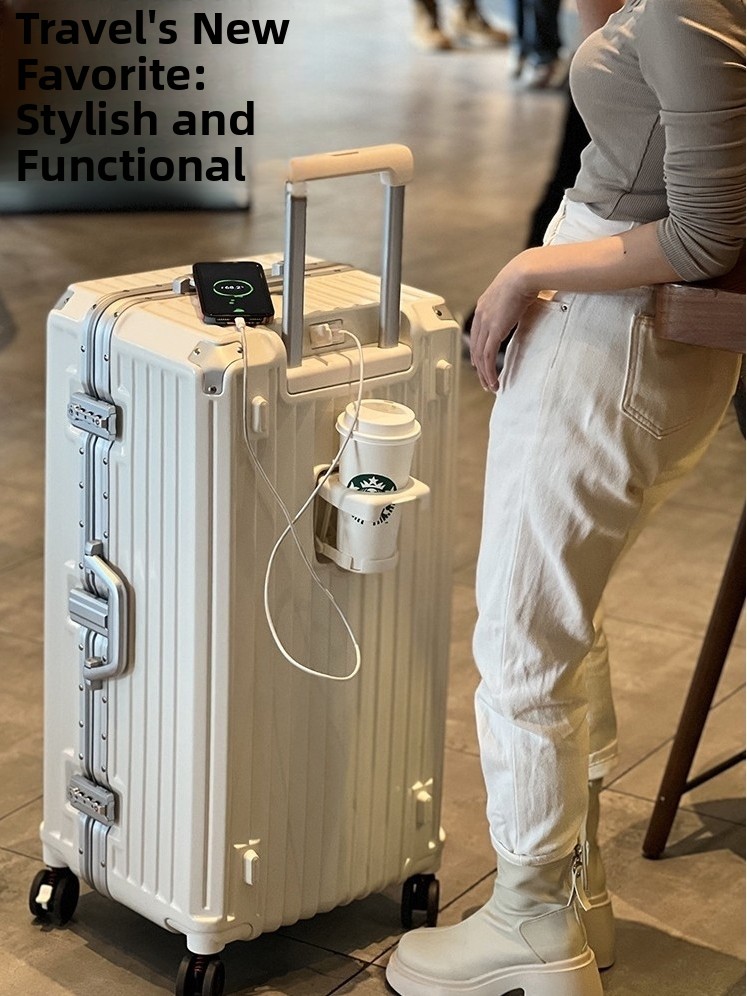 Walizka podróżna z aluminiową  – Aluminum Frame Carry On Luggage recenzja i cena