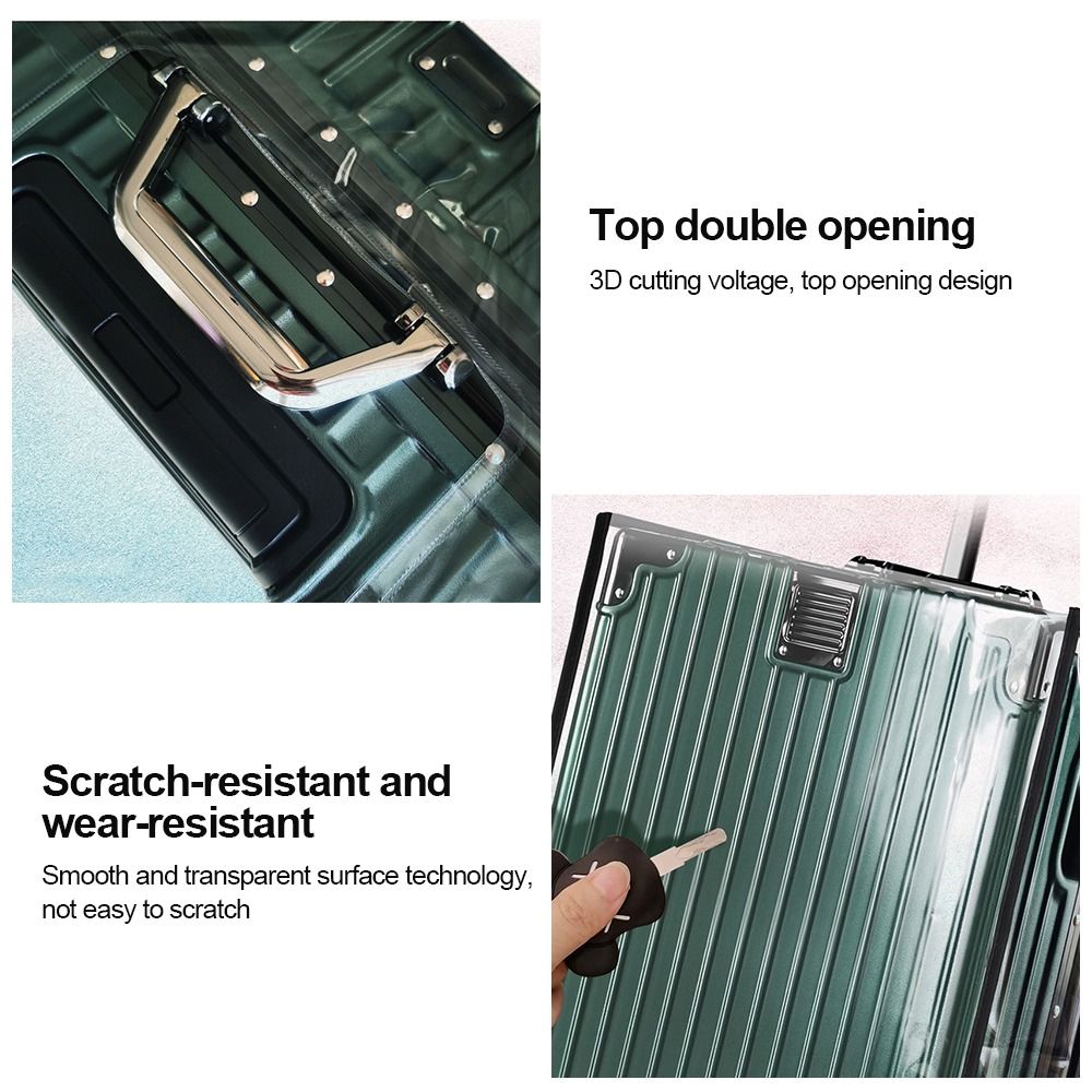 Wytrzymały, w pełni przezroczy – Luggage Protective Cover Transparent recenzja i cena