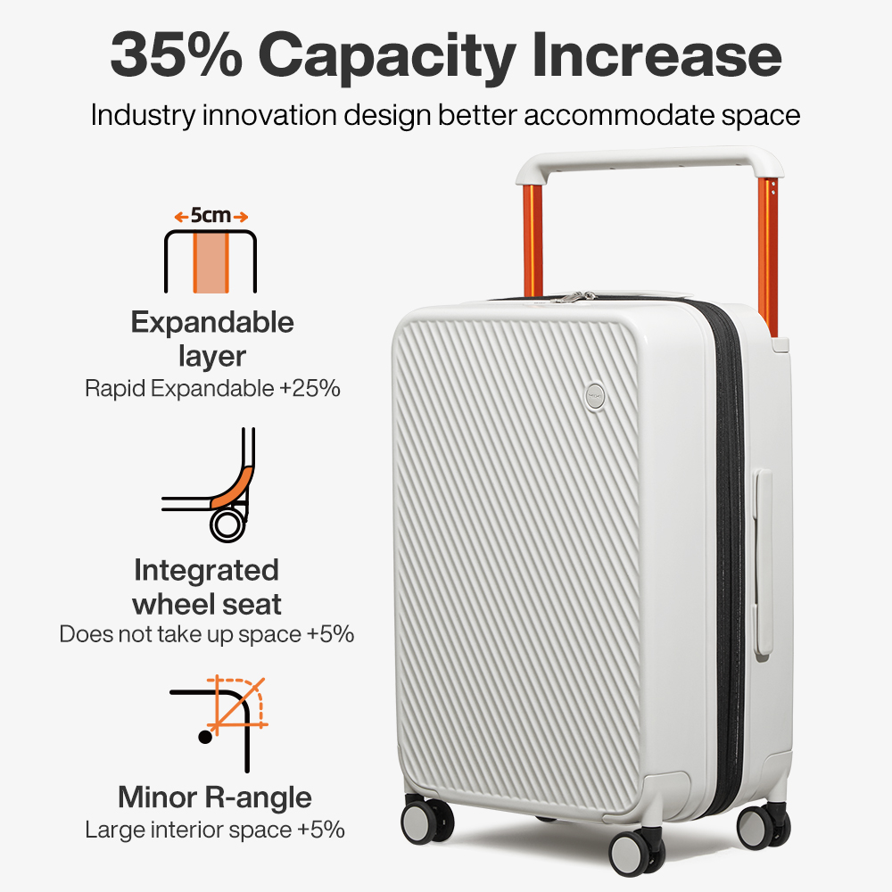 Mixi Rozszerzalny bagaż podręc – Foldable Rolling Luggage Bag recenzja i cena