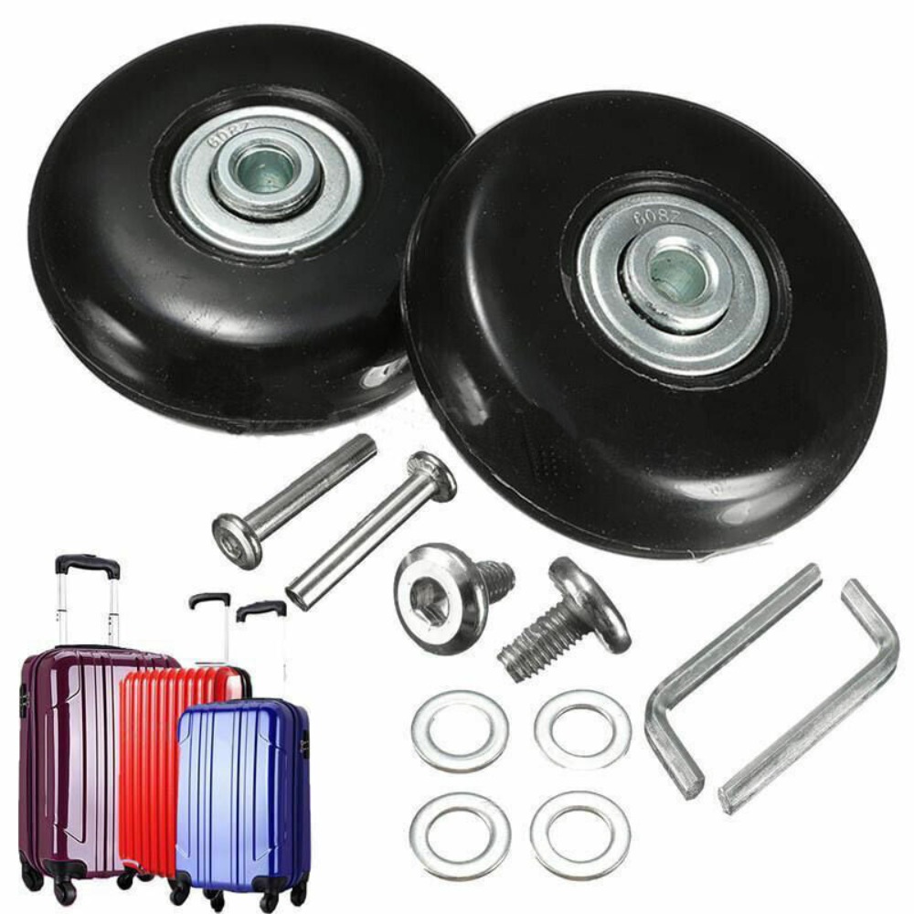 2 szt. Wymień koła na śrubę do – Silent Replacement Luggage Wheels recenzja i cena