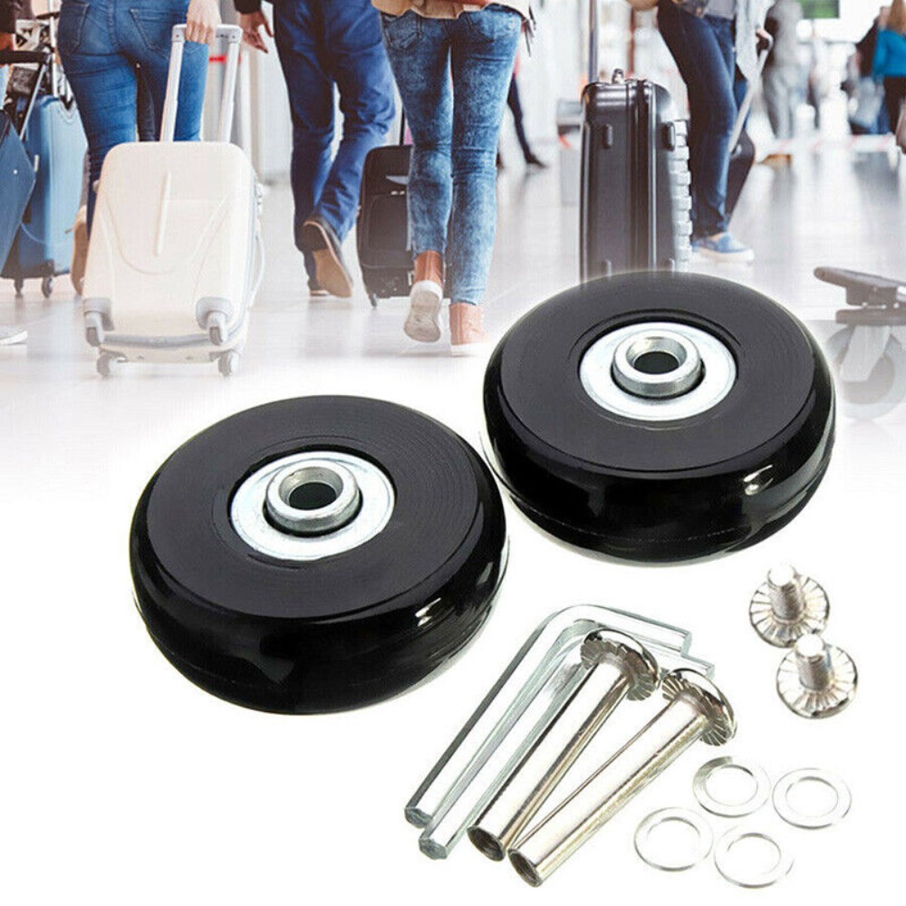 2 szt. Wymień koła na śrubę do – Silent Replacement Luggage Wheels recenzja i cena