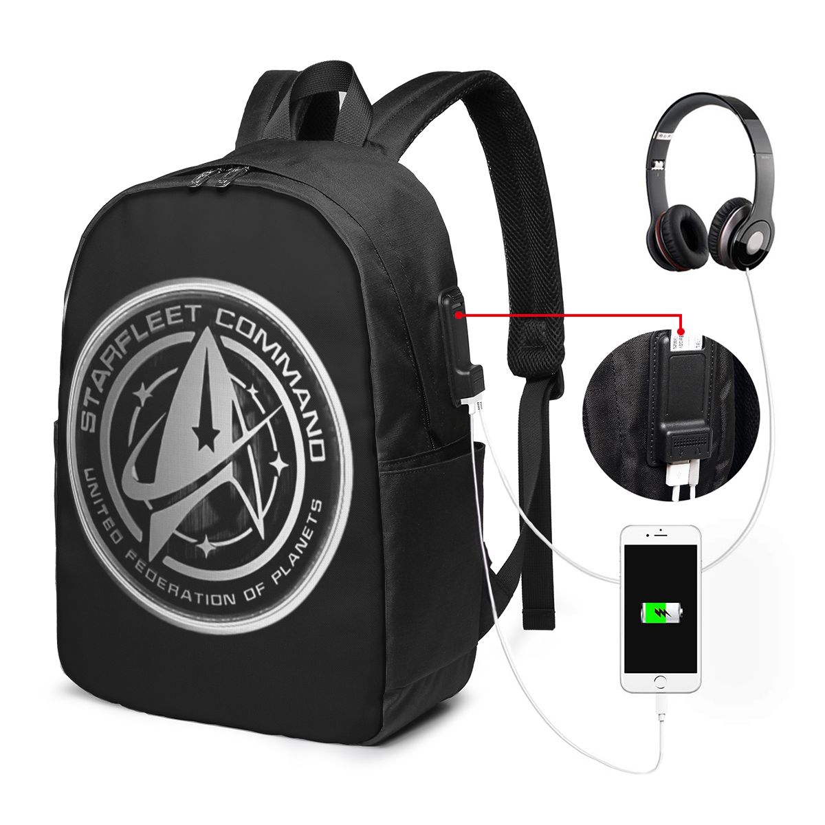 Plecak Star Trek, serial scien – Backpacks recenzja i cena