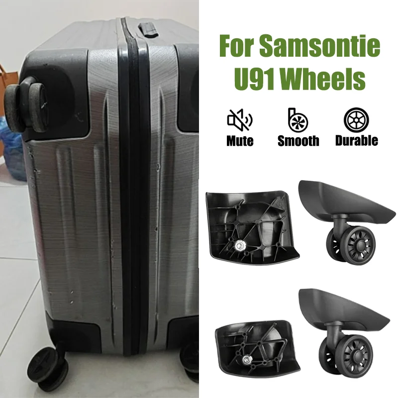 Zestaw wymienny cichych kółek  – Silent Replacement Luggage Wheels recenzja i cena
