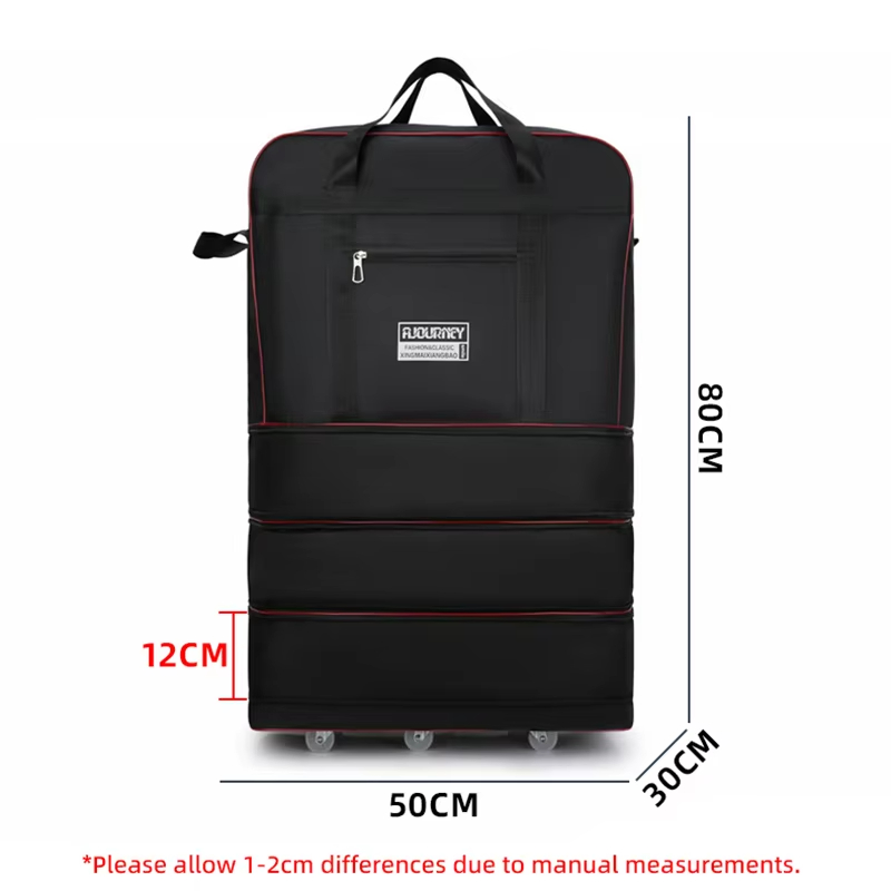 Składana, uniwersalna torba po – Foldable Rolling Luggage Bag recenzja i cena