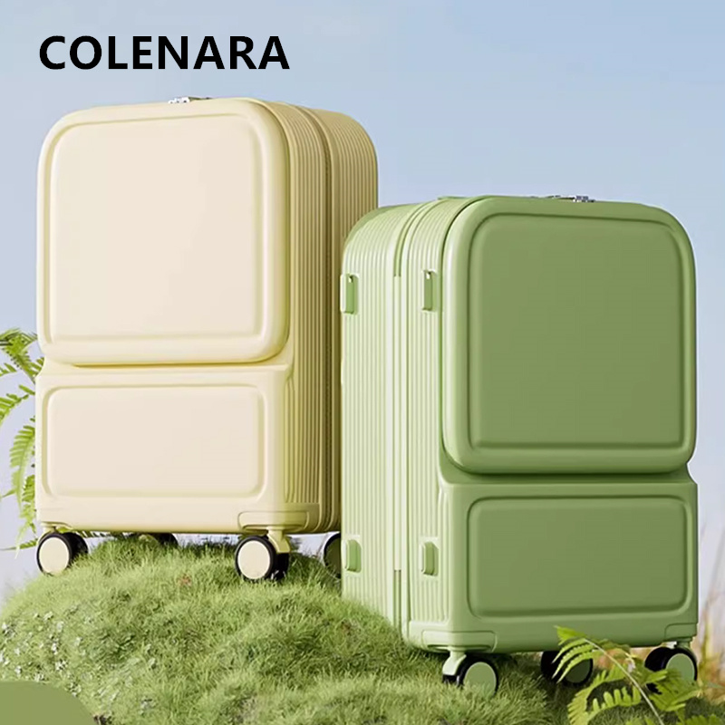 Walizka COLENARA ABS+PC z otwi – Front Opening Laptop Luggage 24 Inch recenzja i cena