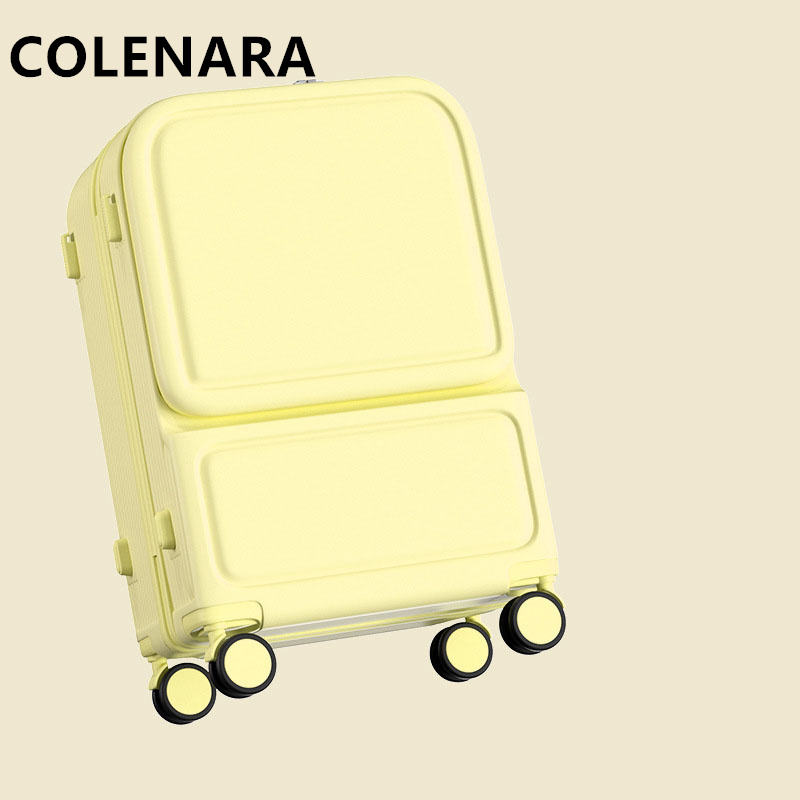 Walizka COLENARA ABS+PC z otwi – Front Opening Laptop Luggage 24 Inch recenzja i cena