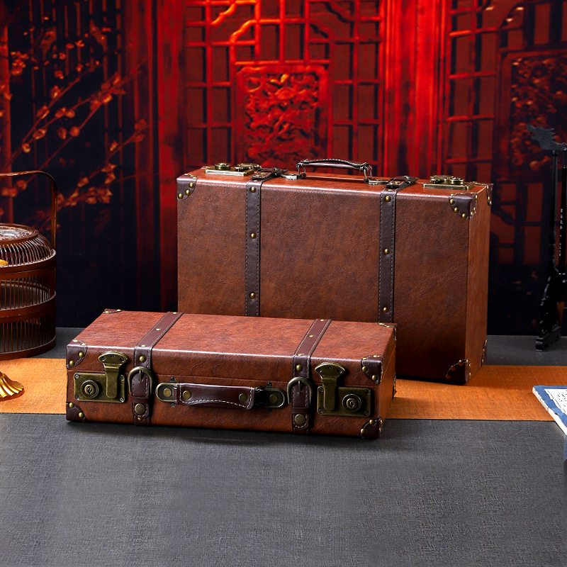 Vintage Drewniana Walizka Wiel – Retro Vintage Trunk Suitcase recenzja i cena