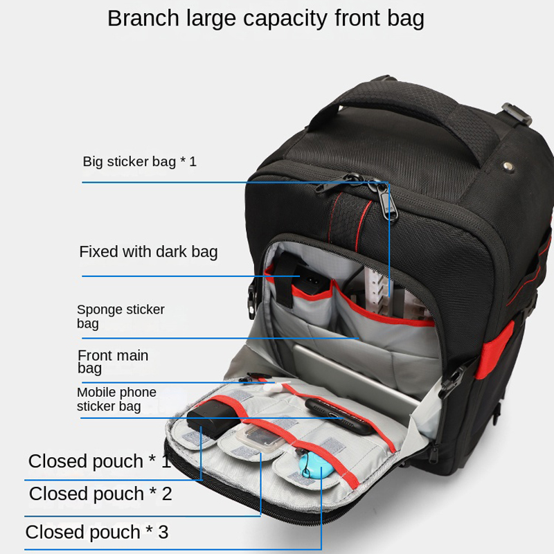 Profesjonalny plecak fotografi – Foldable Rolling Luggage Bag recenzja i cena